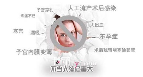 传统人流可能引起哪些危害